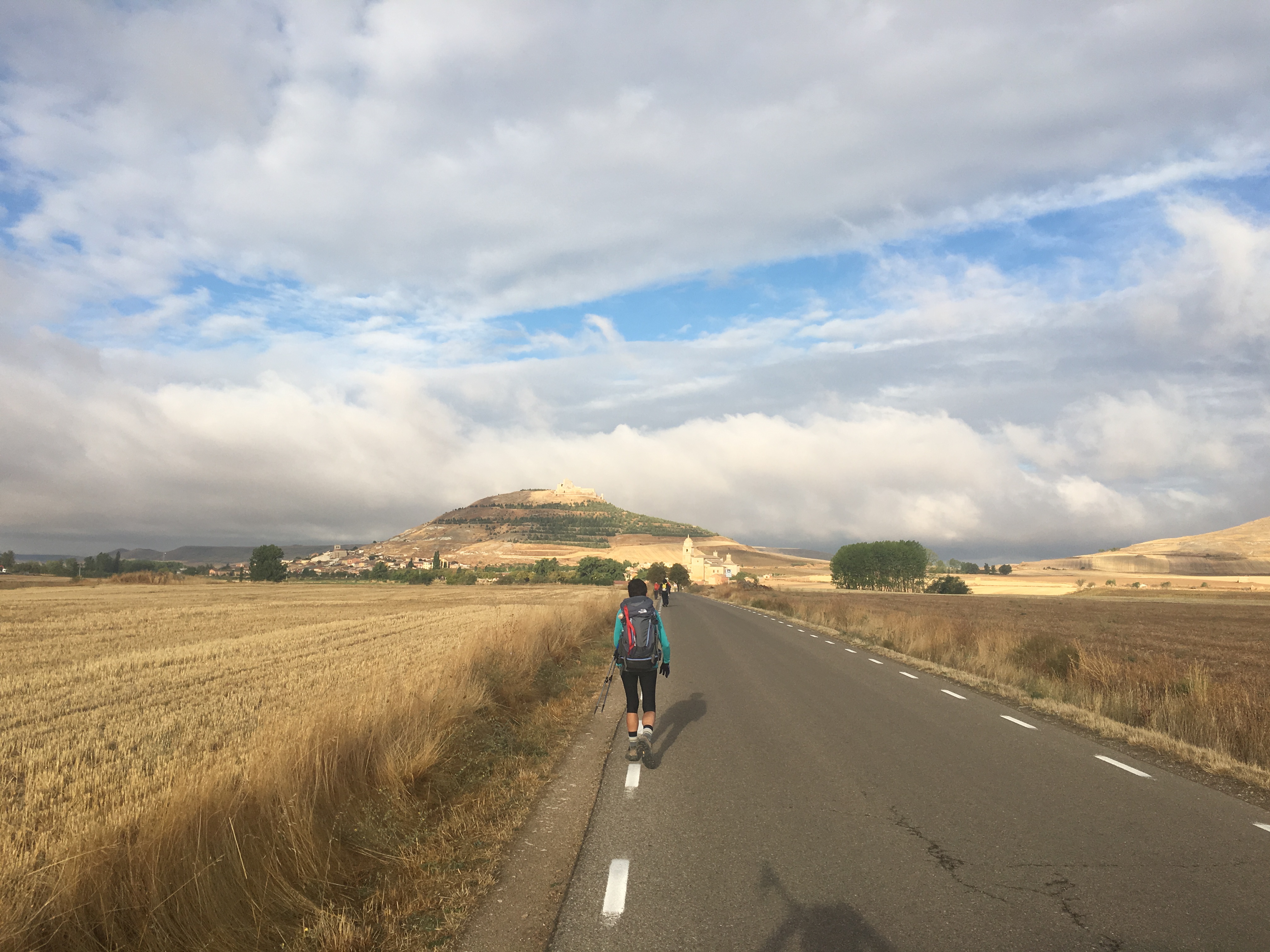 Camino on the highway, not our favorite