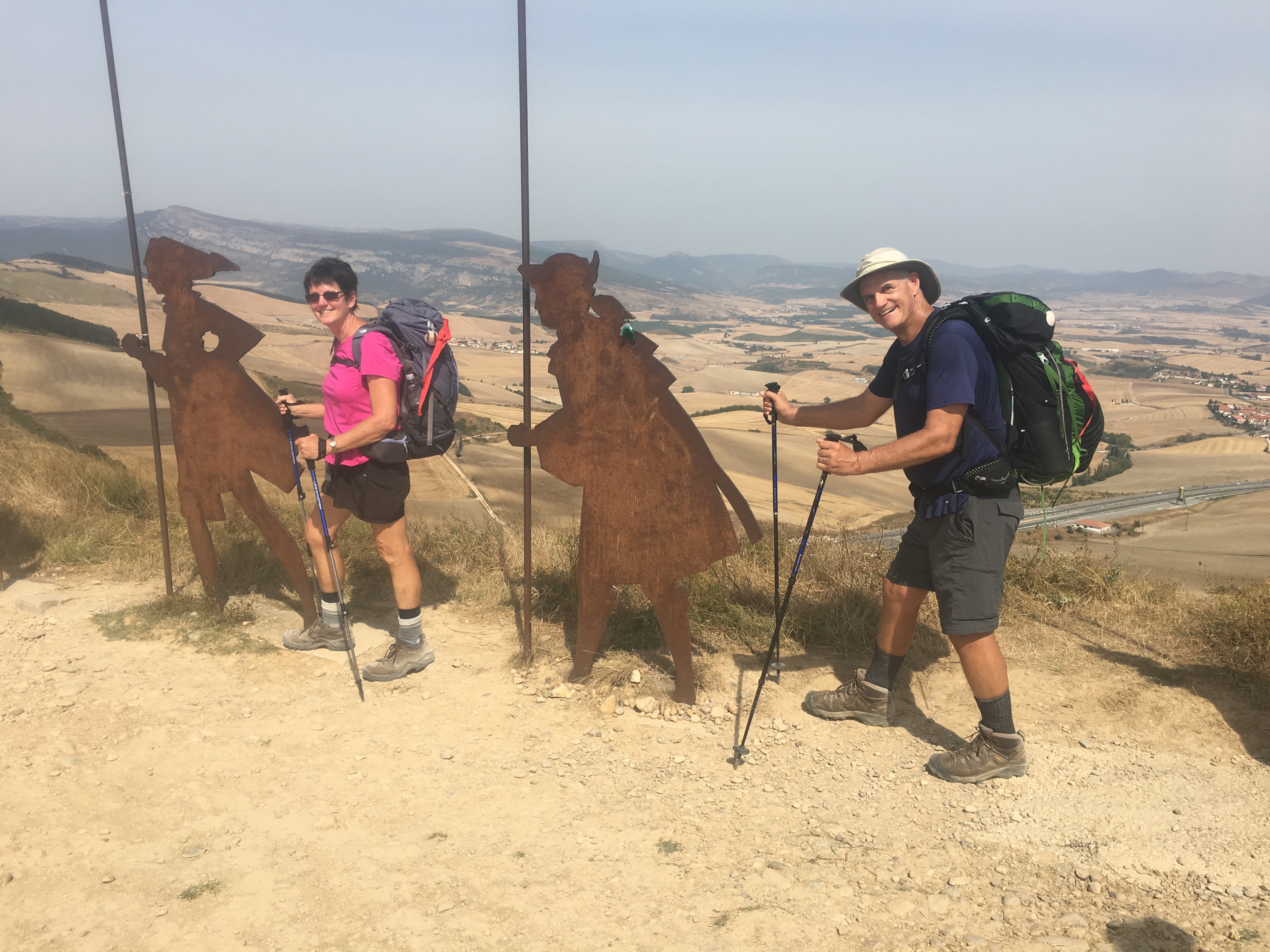 Steve & Vicki at Alto del Perdon